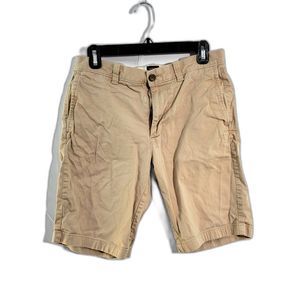 J.Crew Khaki Cotton Blend 11" Flex Chino Short Men's Waist 30